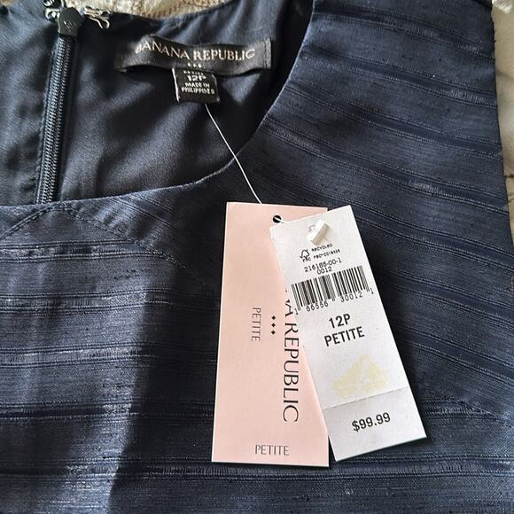 Banana Republic | Maritime Cocktail Dress Size 12P NWT - Picture 9 of 14